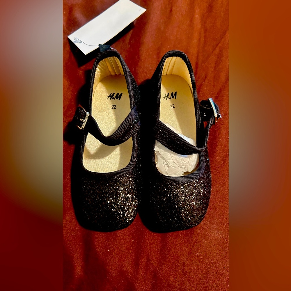Glitter Ballet Flats